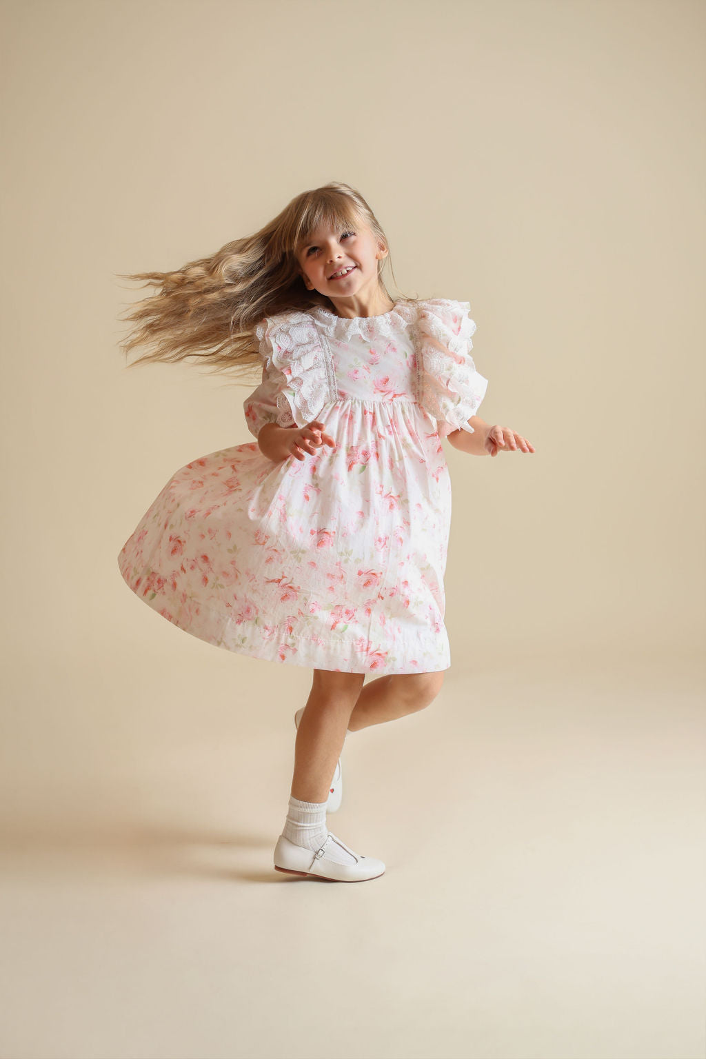 Layered Ruffle Detail Dress