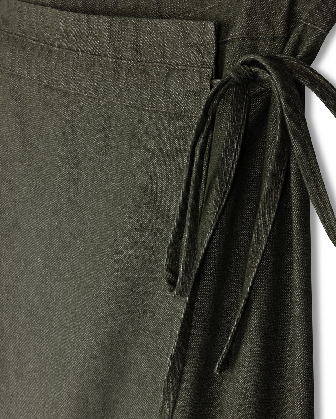 Alepat Wrap Denim Skirt