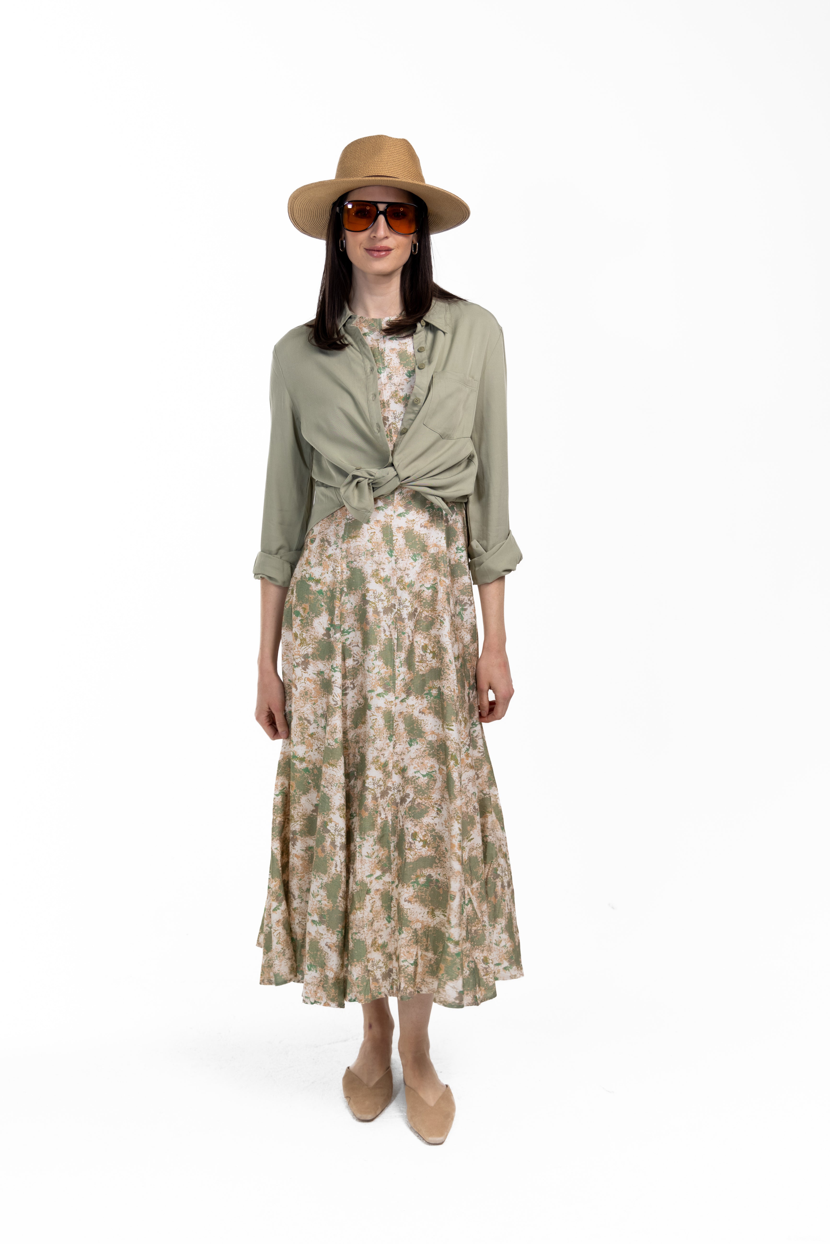 Berridge Linen Tailored Maxi Dress