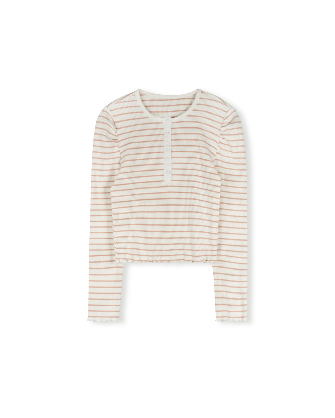 Ribbed Henley Tshirt