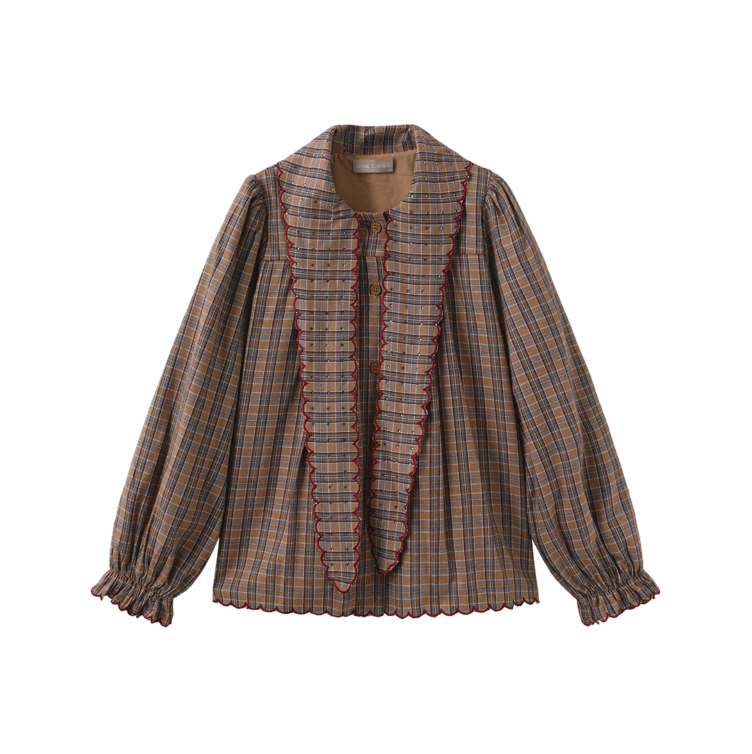Neal Plaid Blouse