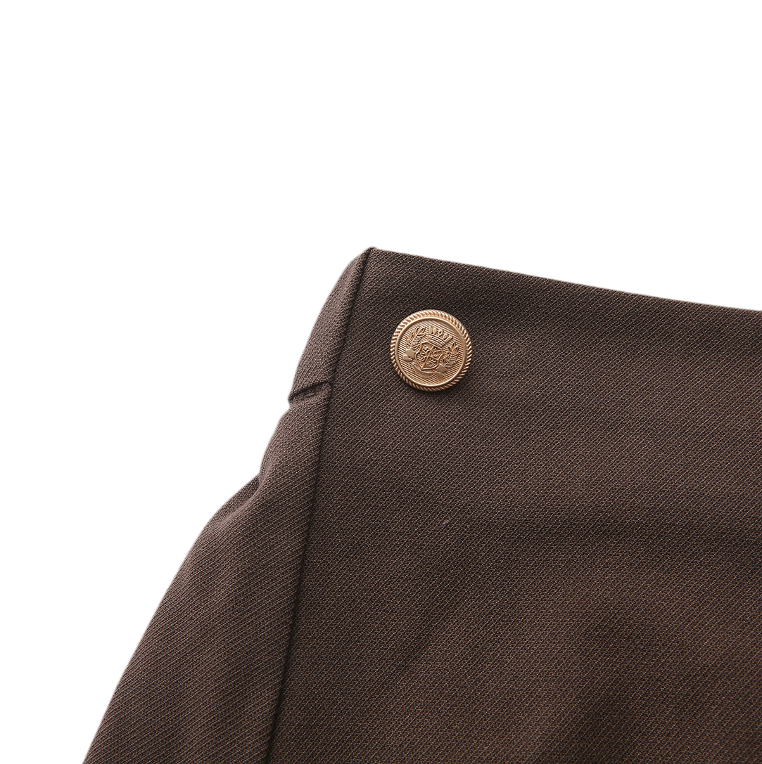 Ela Wool Panel And Pleated Skirt