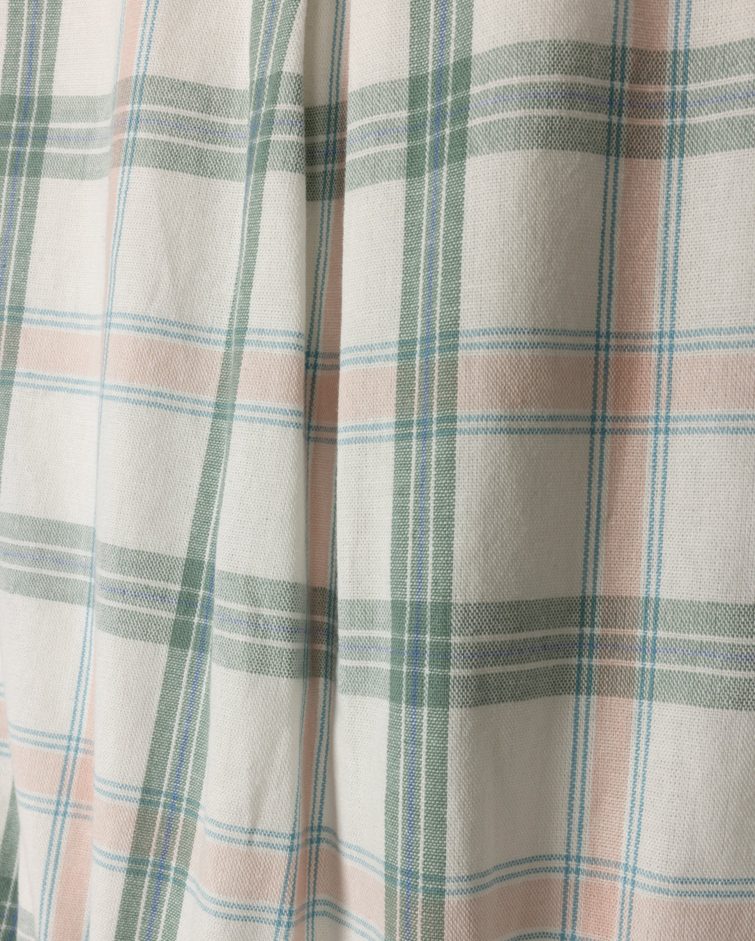 Mira Plaid Scalloped Collar Romper