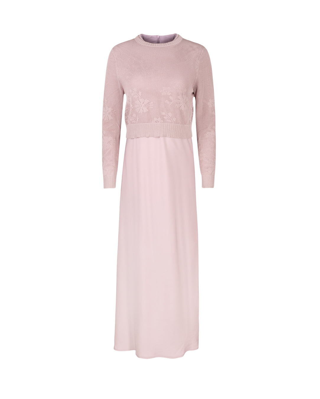 Crocheted Flower Dress W-19600