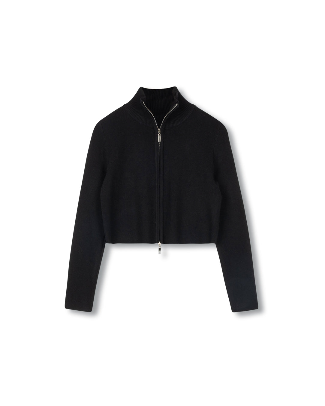 Stripe Zipper Cardigan