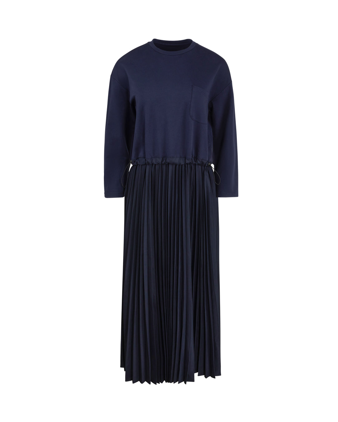 Sweatshirt Top Pleated Dress - Junees