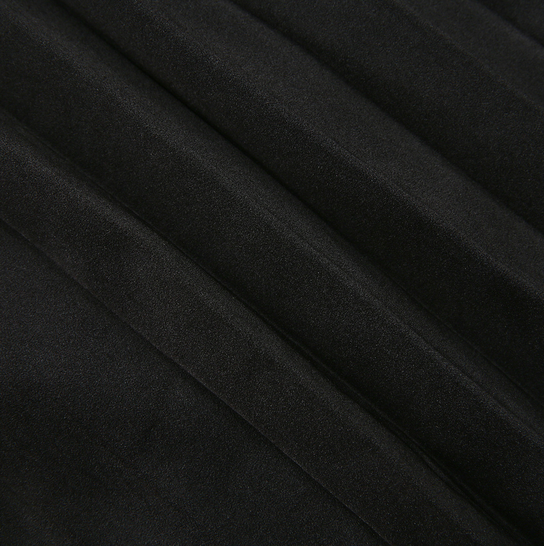 Pleated Belt Dress