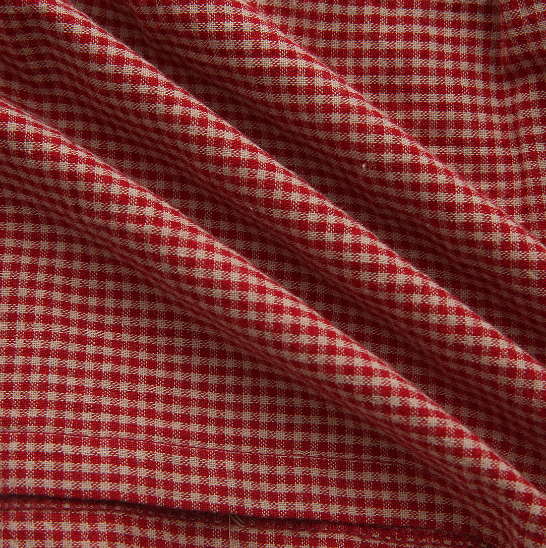Plaid Patch Skirt