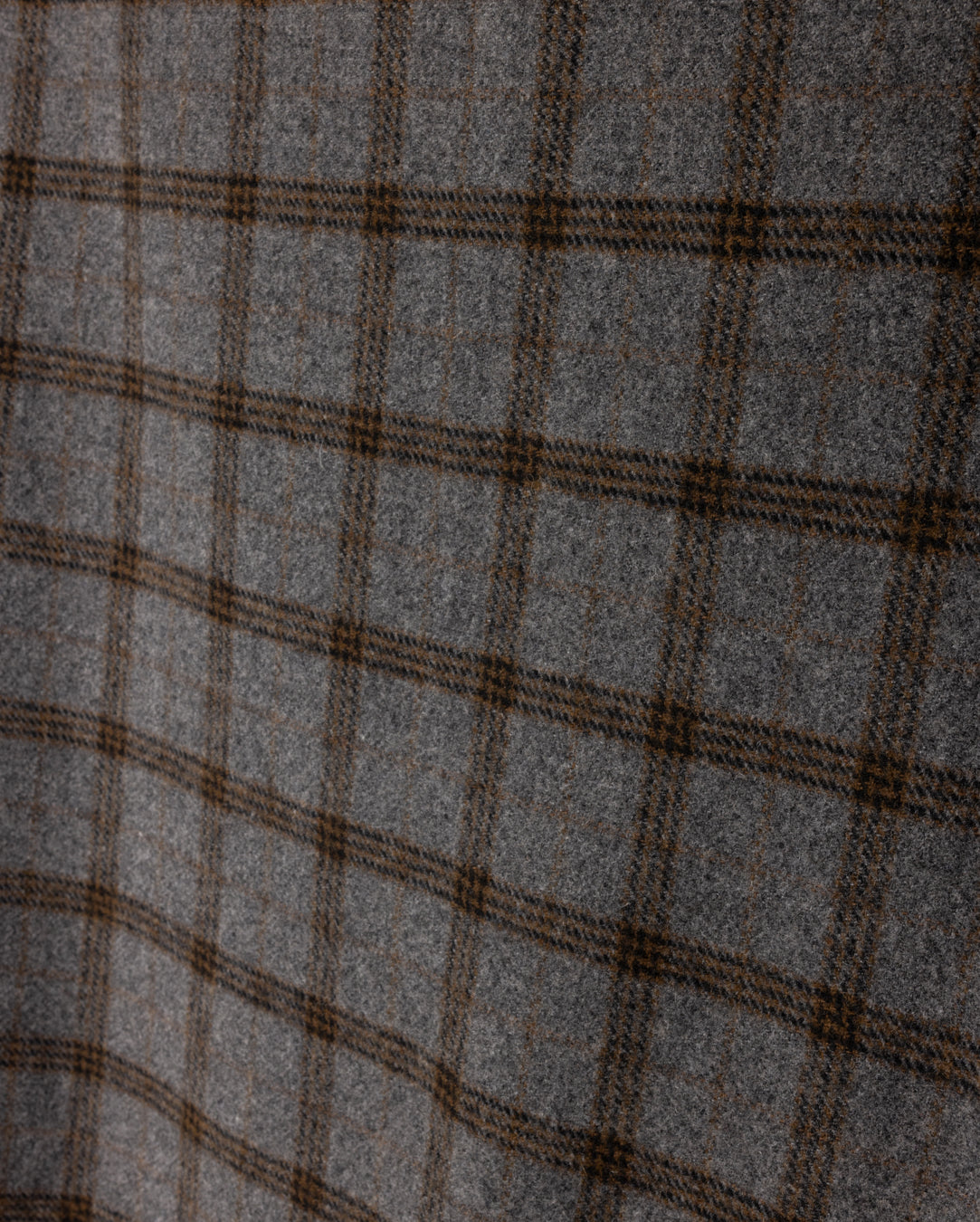 A-line Abstract Plaid Skirt