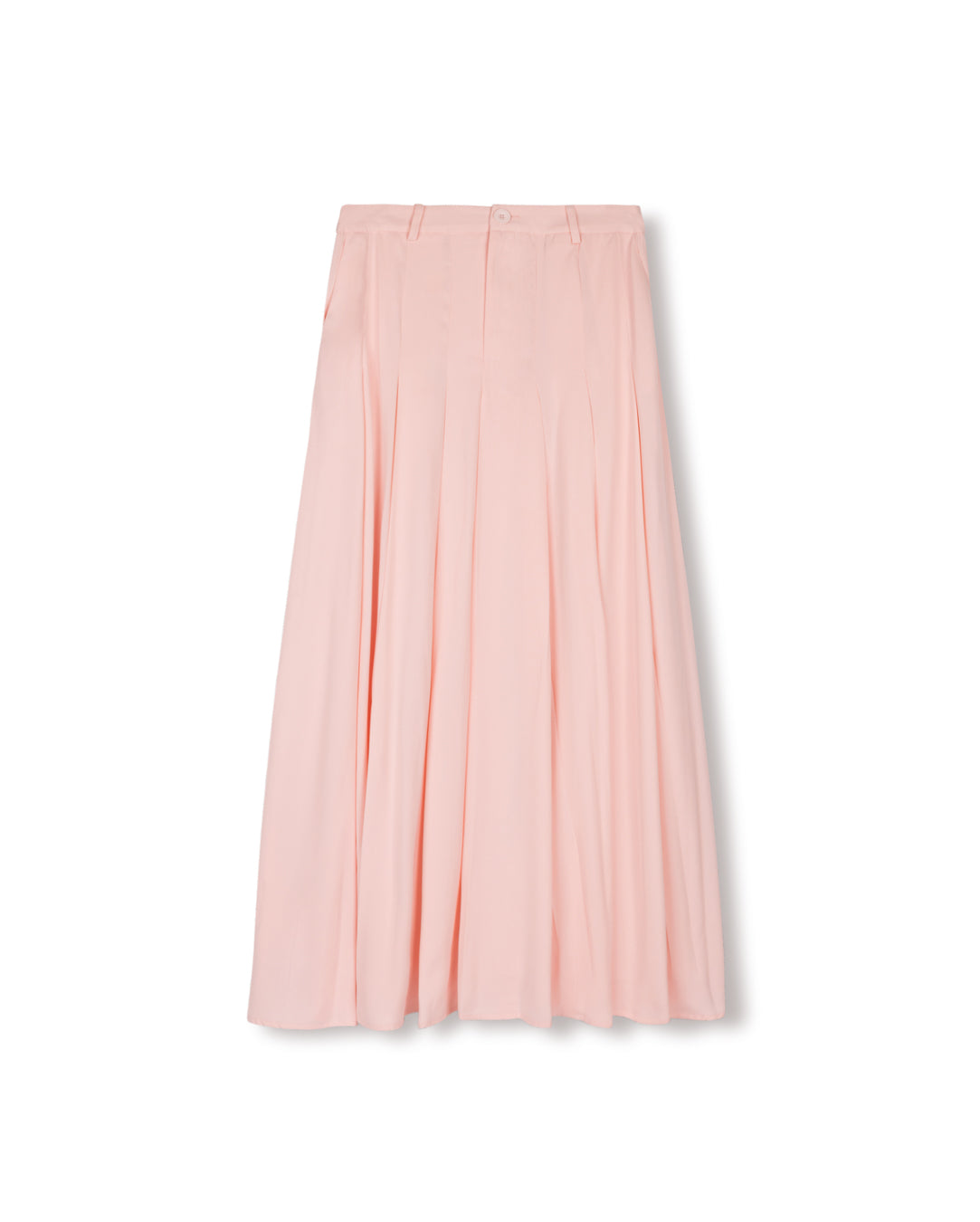 Box Pleat Maxi Skirt
