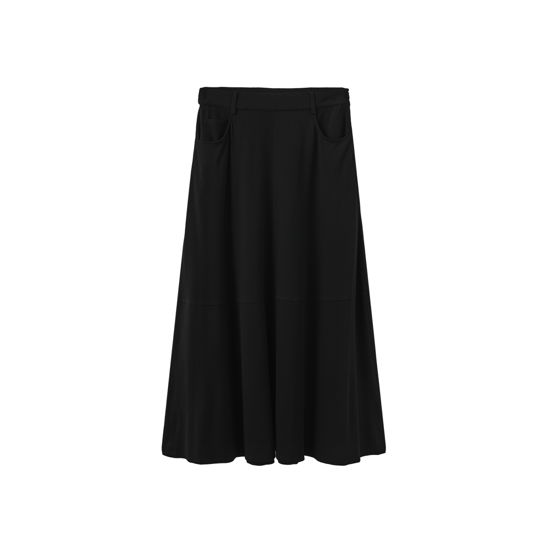 Ponti Seam Detailed Skirt