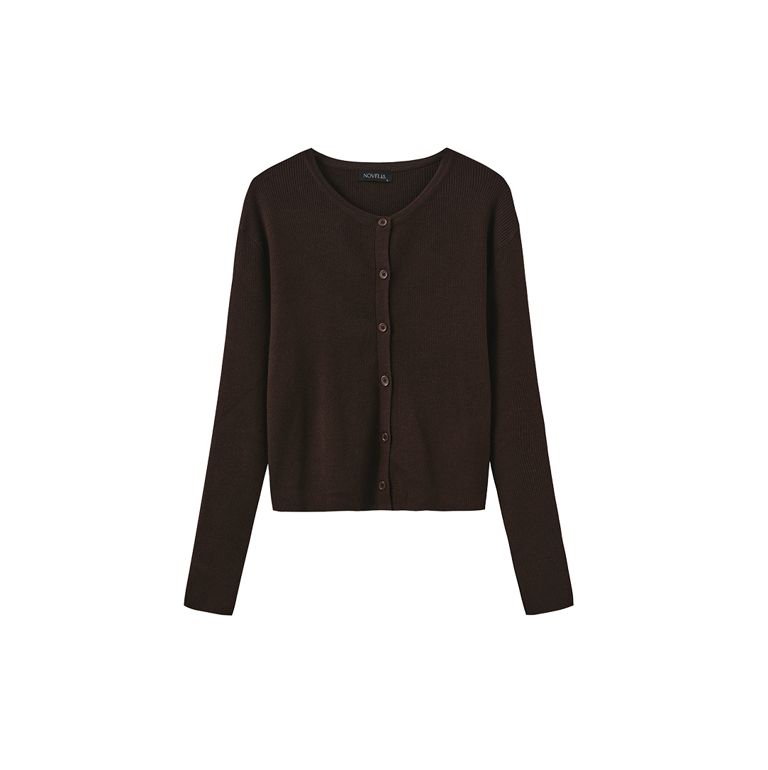 Knit And Poplin Turtleneck Dress