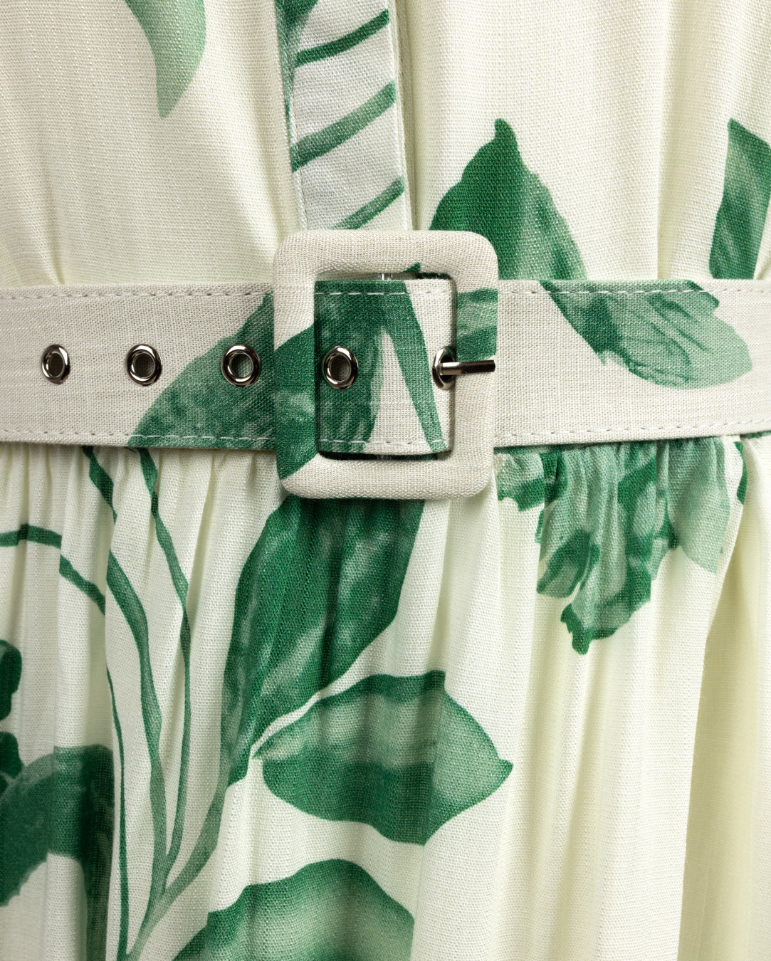 Floral Belted Maxi Dress