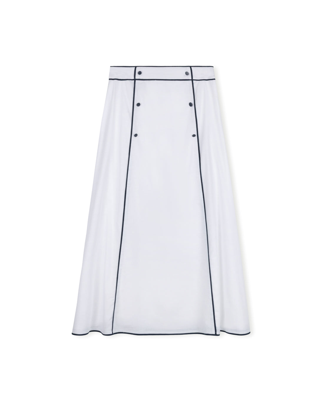 Solange Piped Maxi Skirt