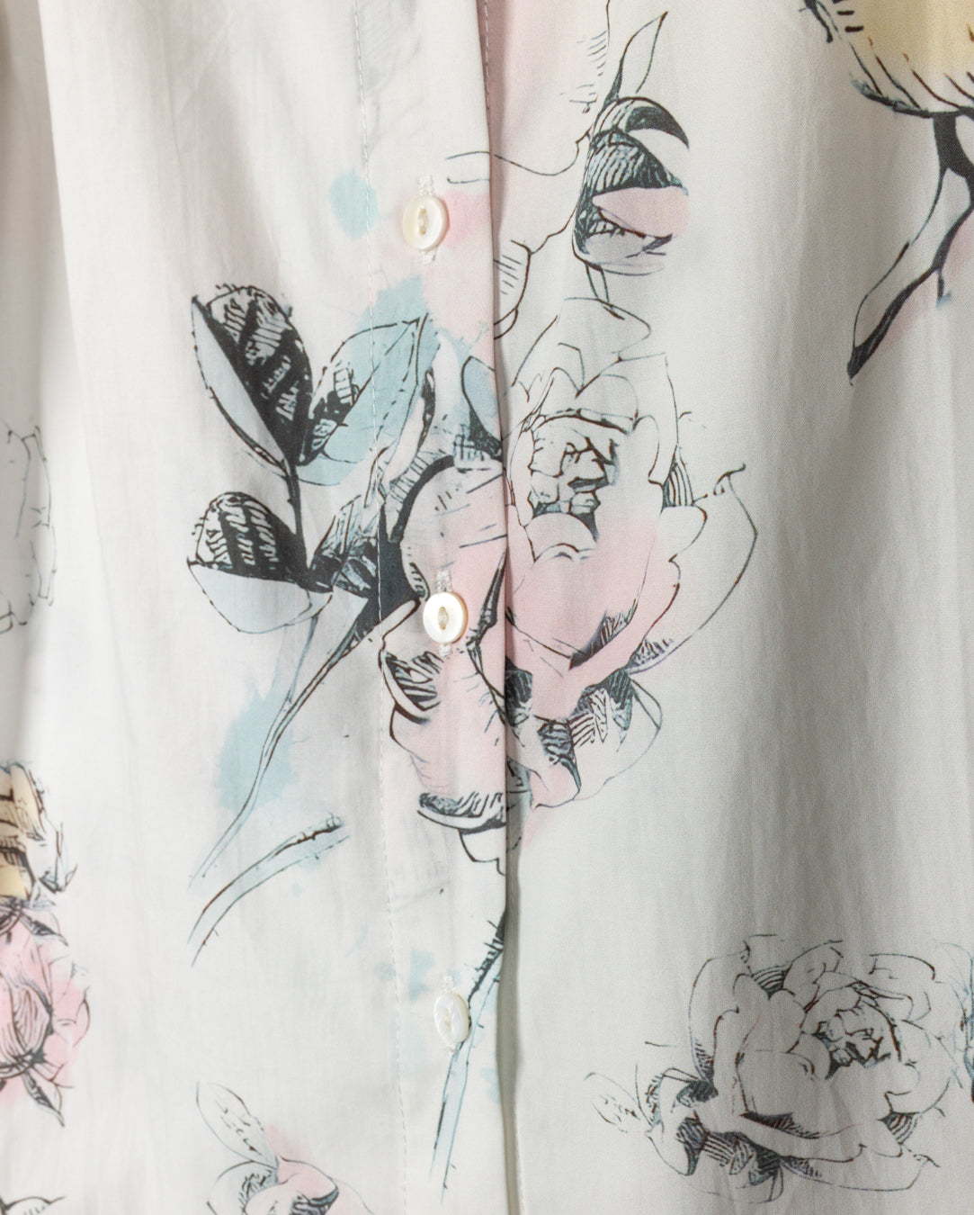 Cindy Floral Printed Pastel Blouse