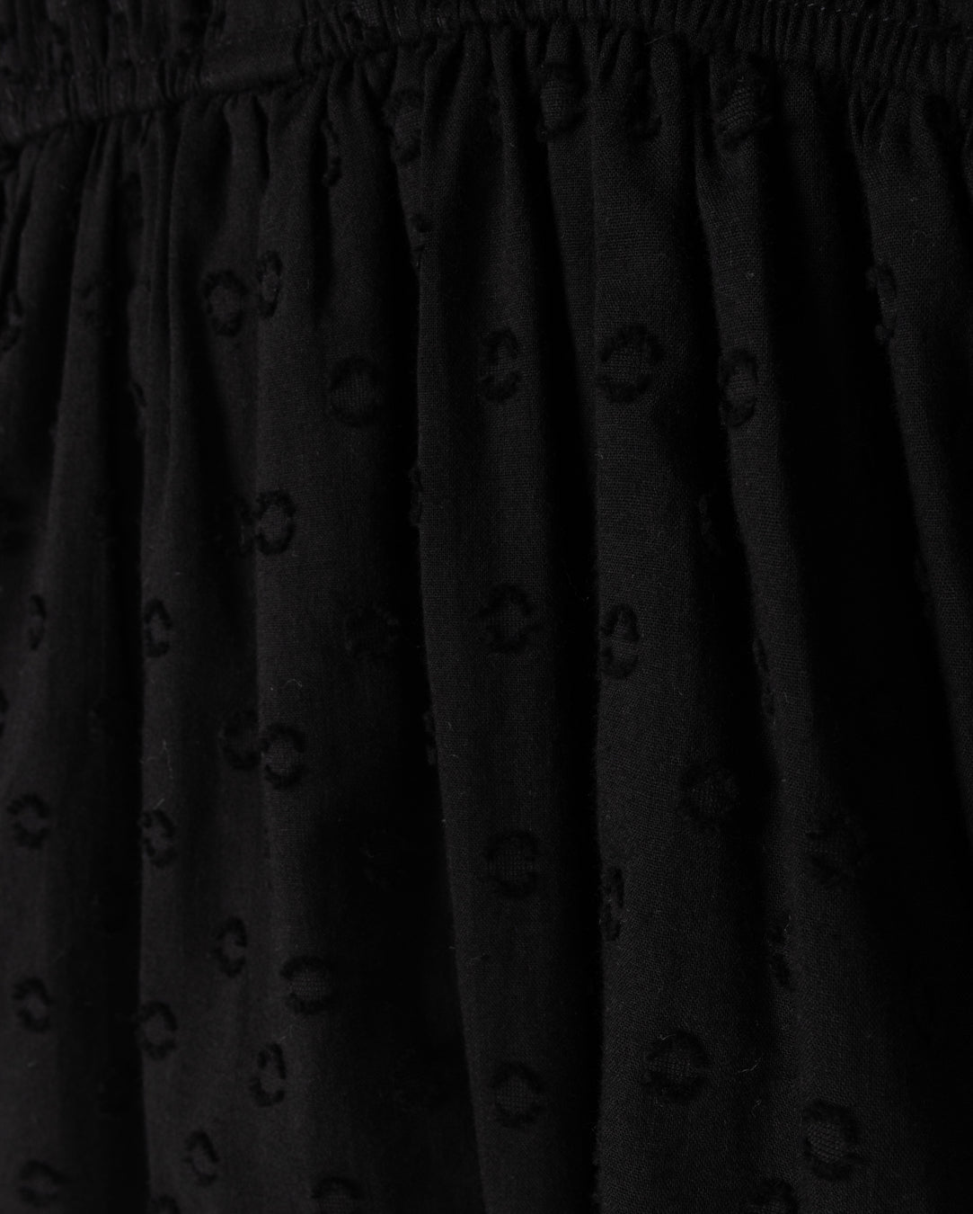 Swiss Dot Ruffle Jumper