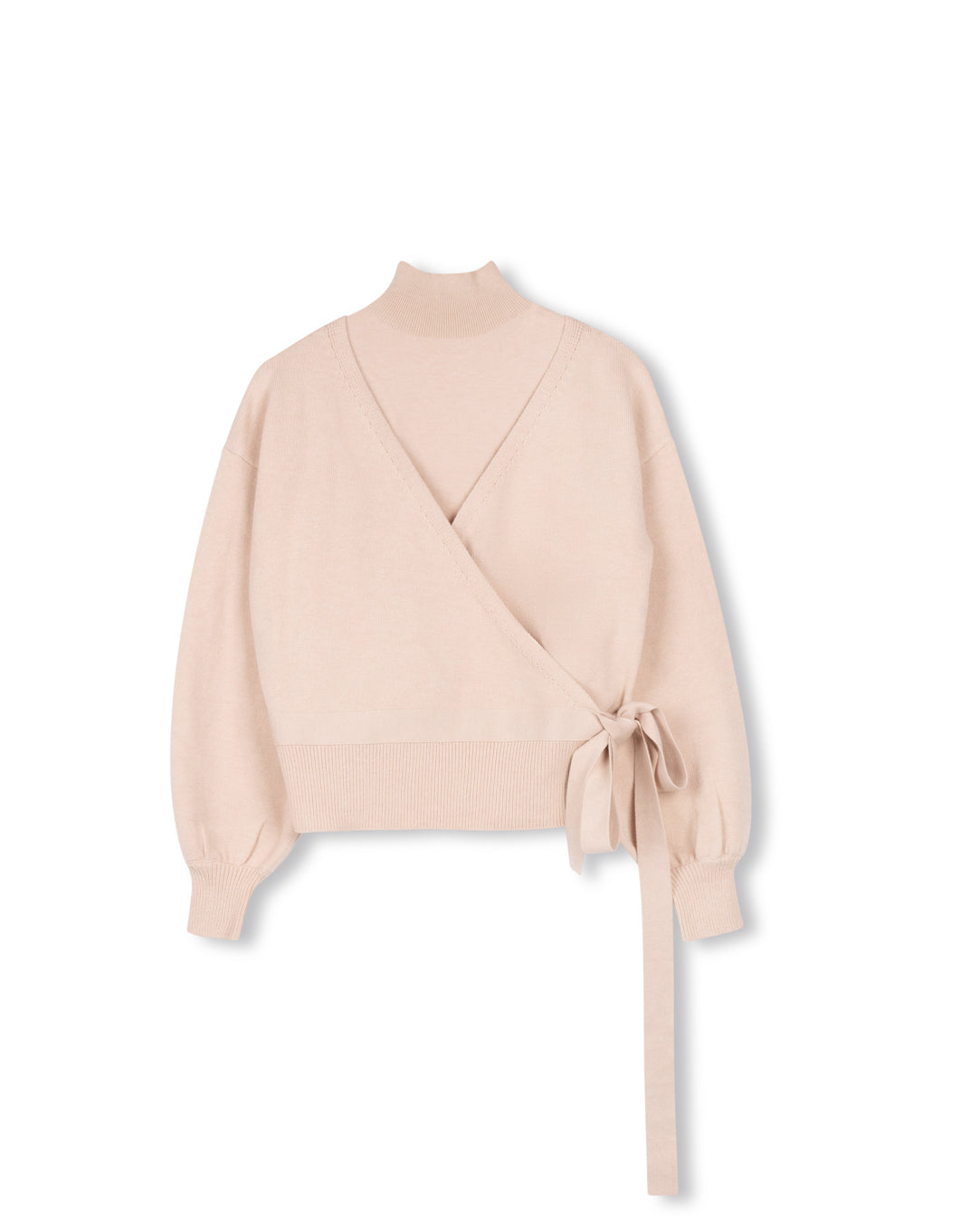 Charta Side Tie Cardigan