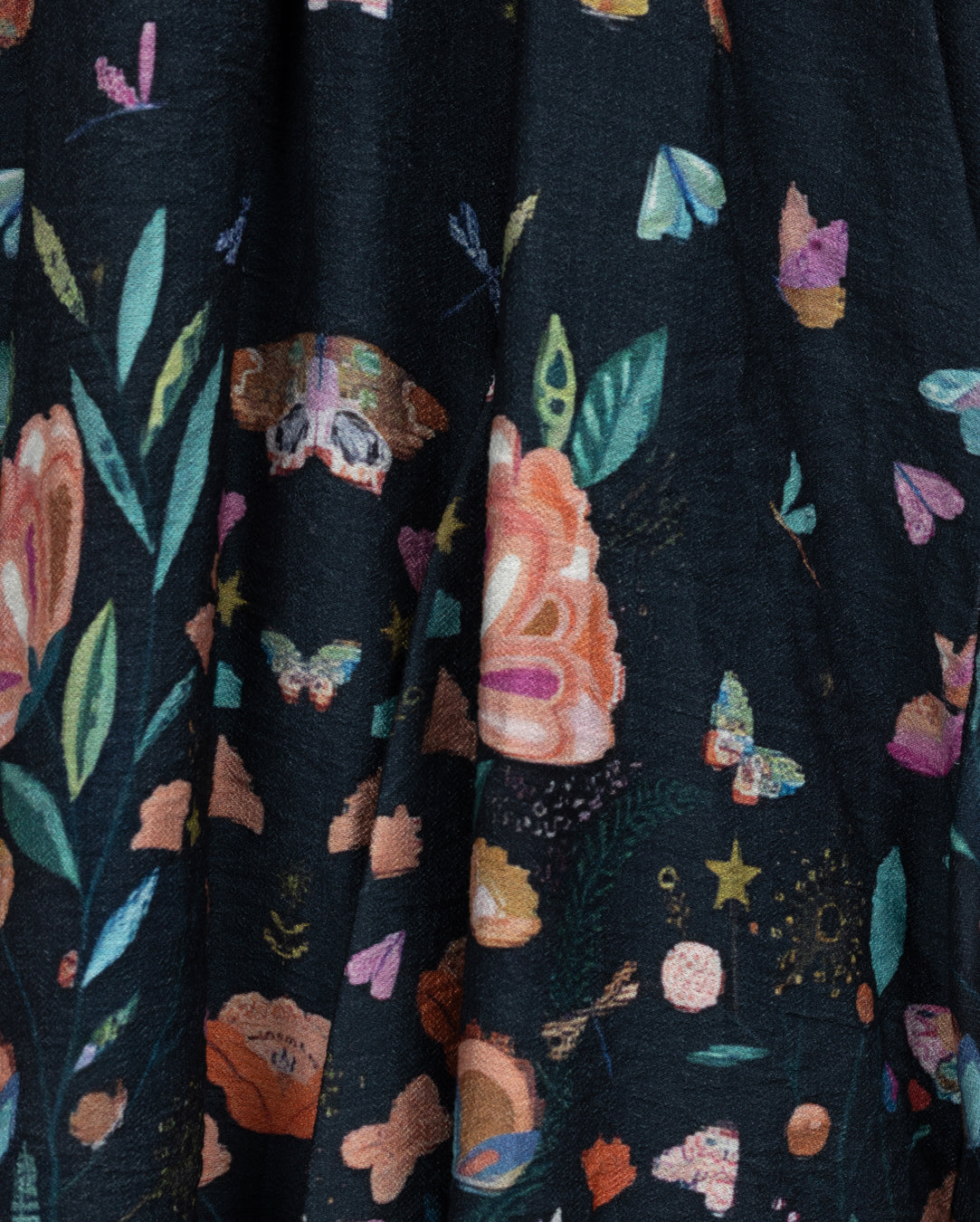 Panelled Detailed Swing Dress