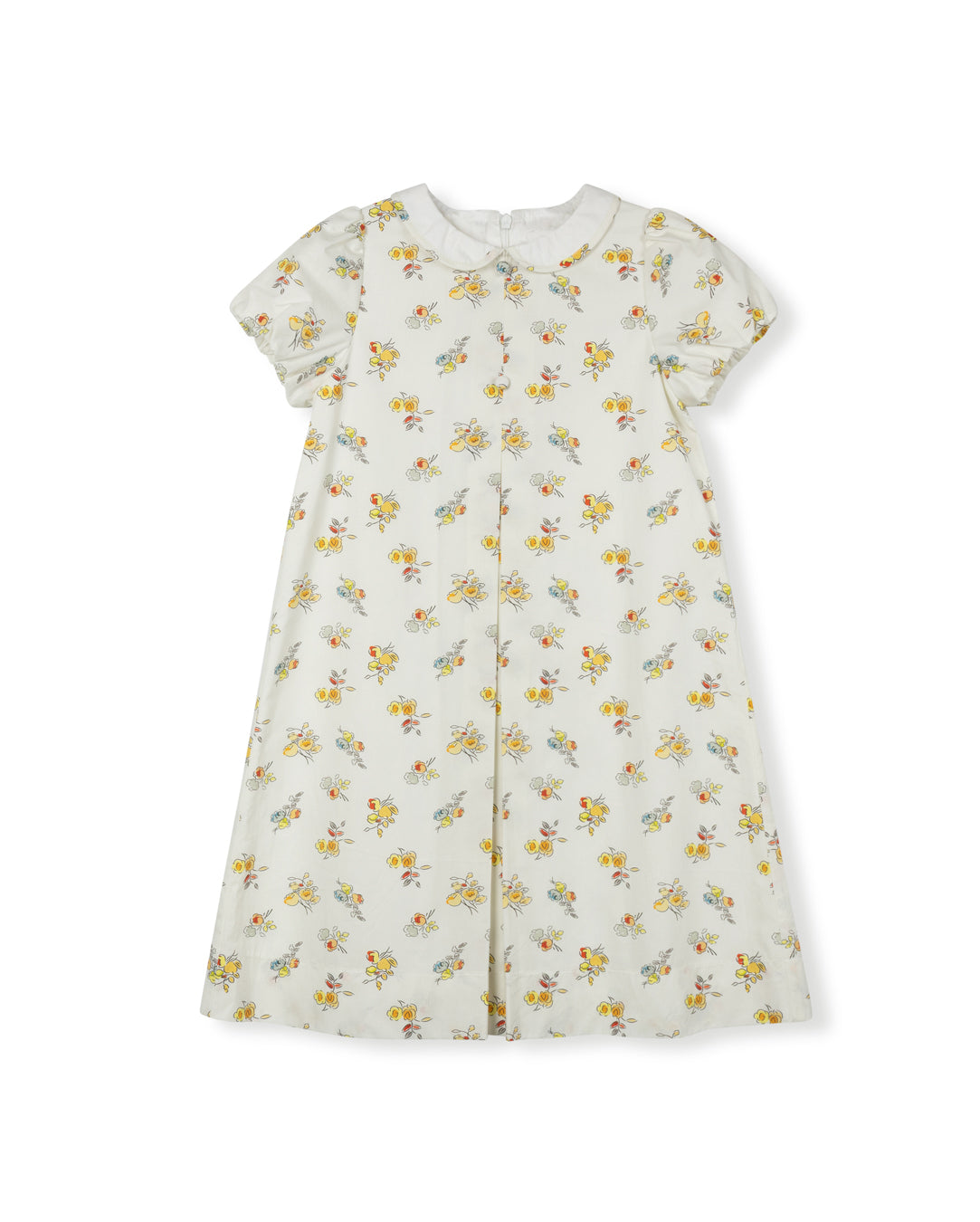 Floral Peterpan Collared Dress