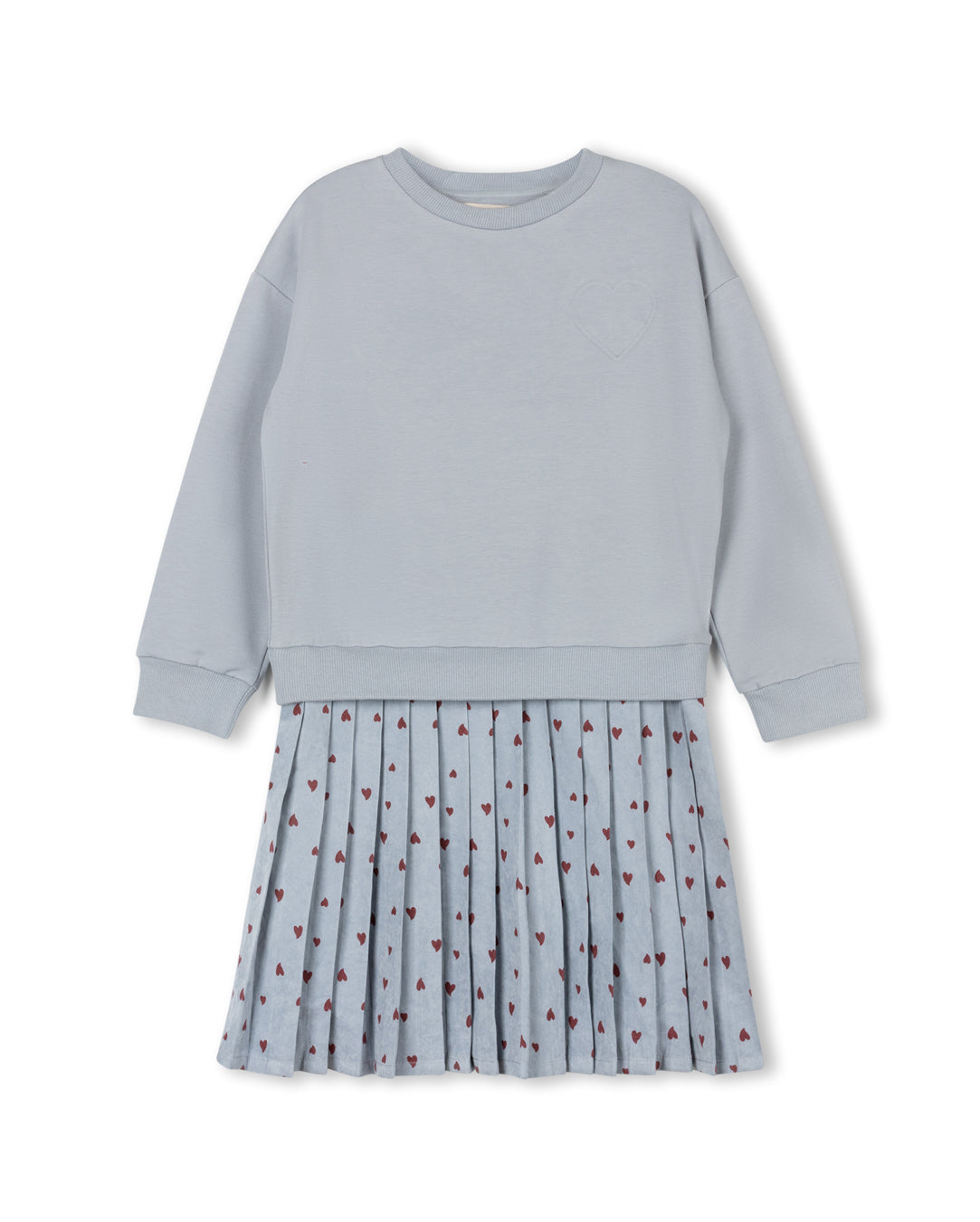 Britta Embossed Heart Dress