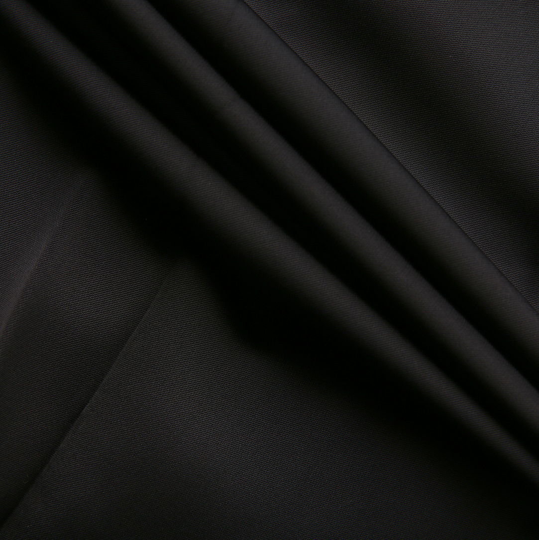 Silk Double Pleat Skirt