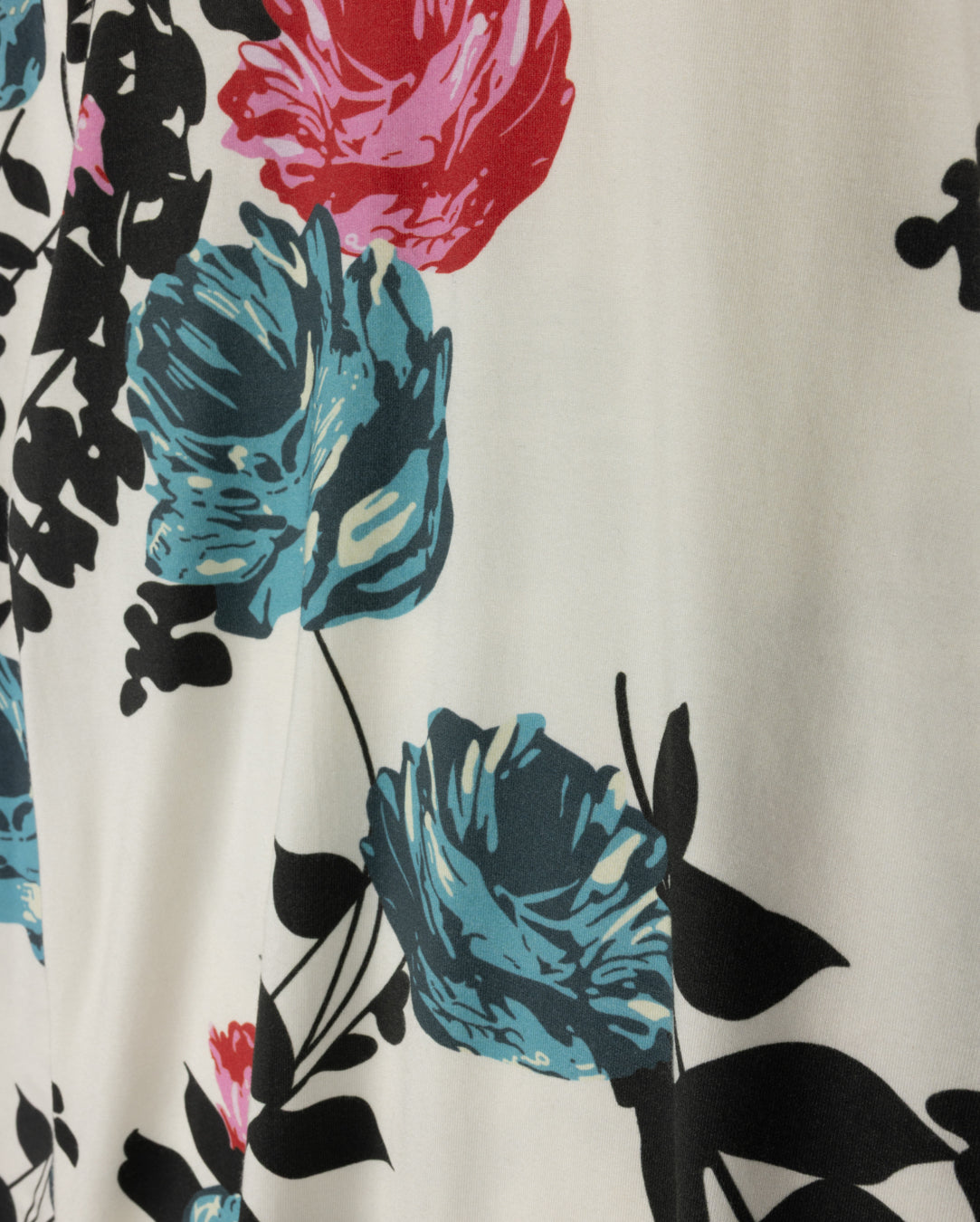 Printed Model Turtleneck