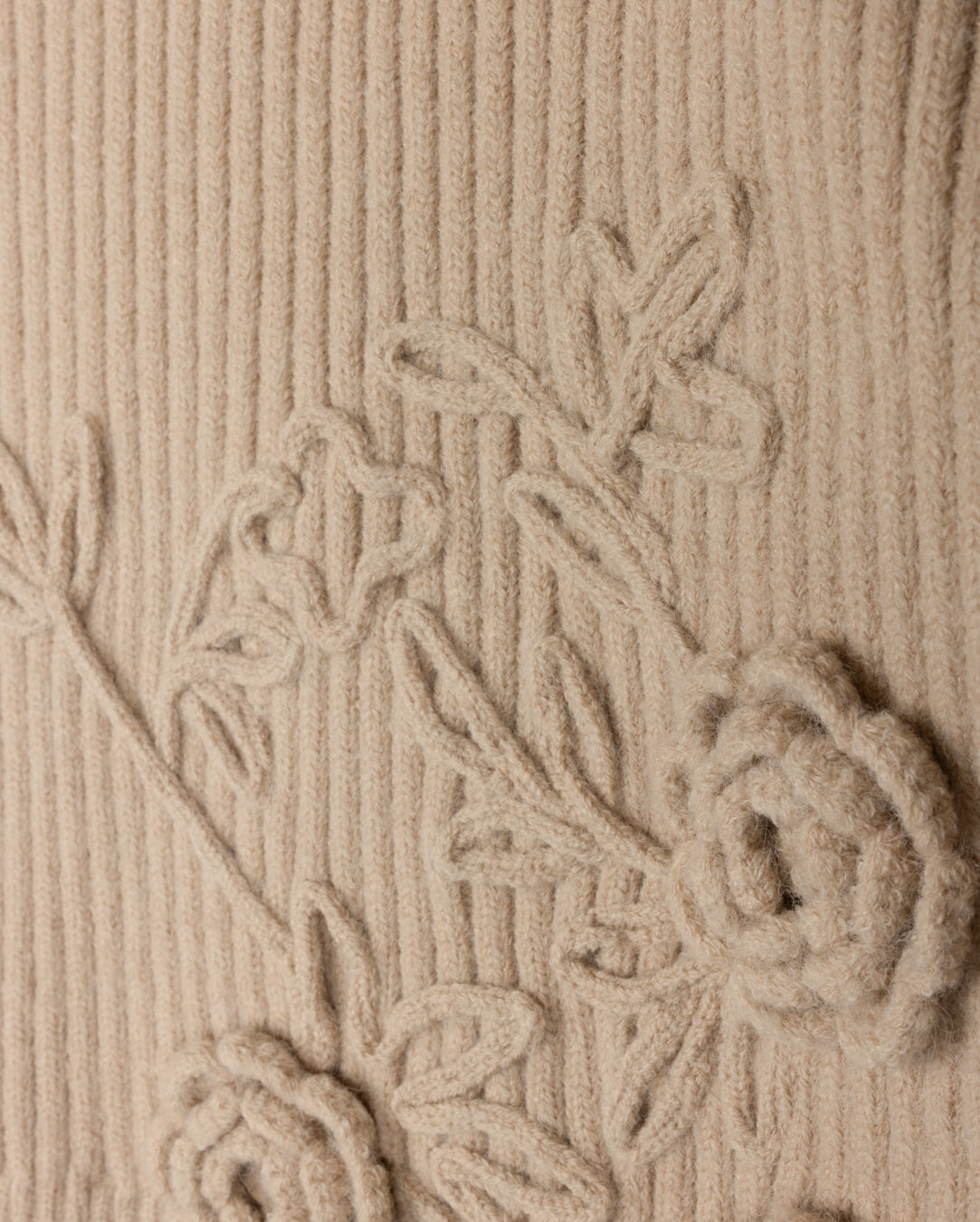 Embroidered Turtleneck Sweater - Junees