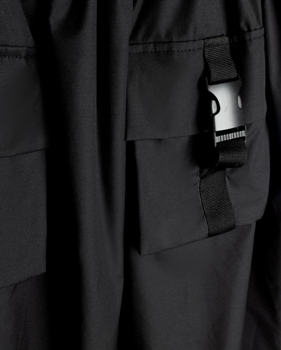 Buckle Waist Pocket Skirt