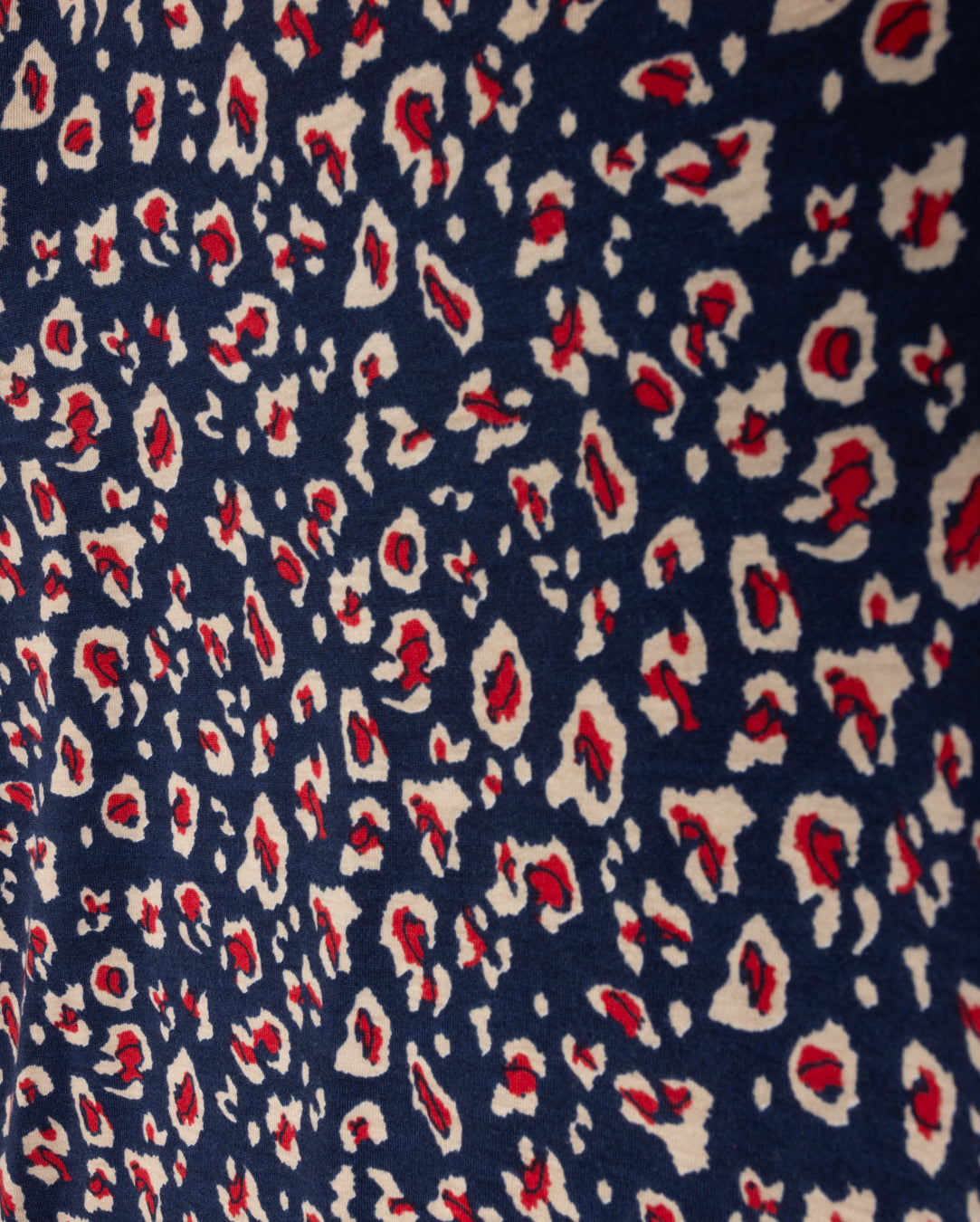 Layering Printed Turtleneck