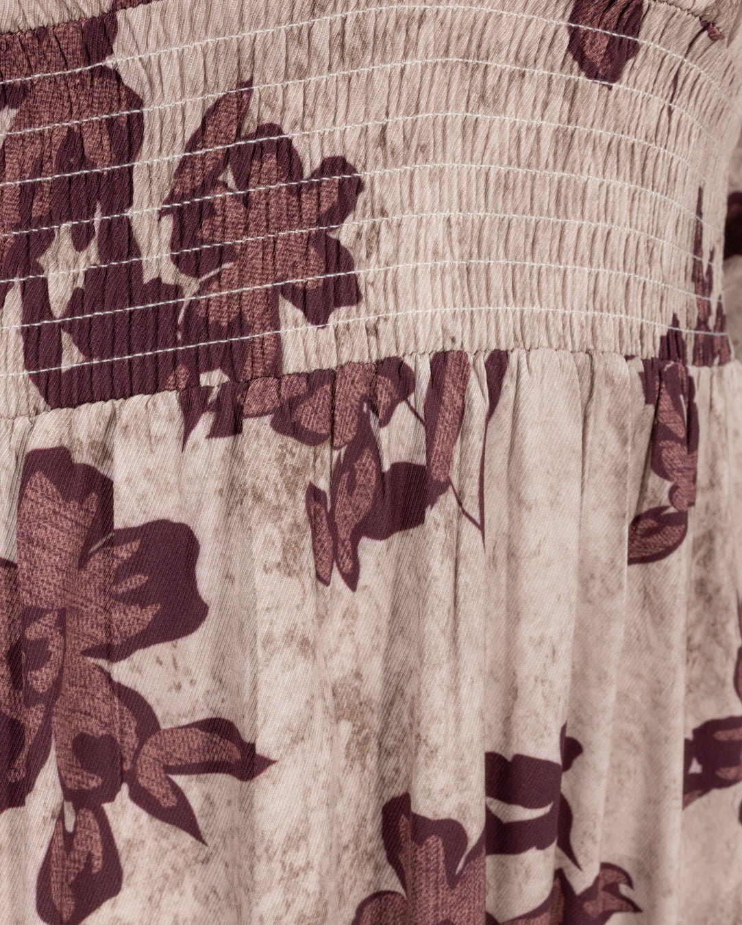 Printed Tie Maxi Dress