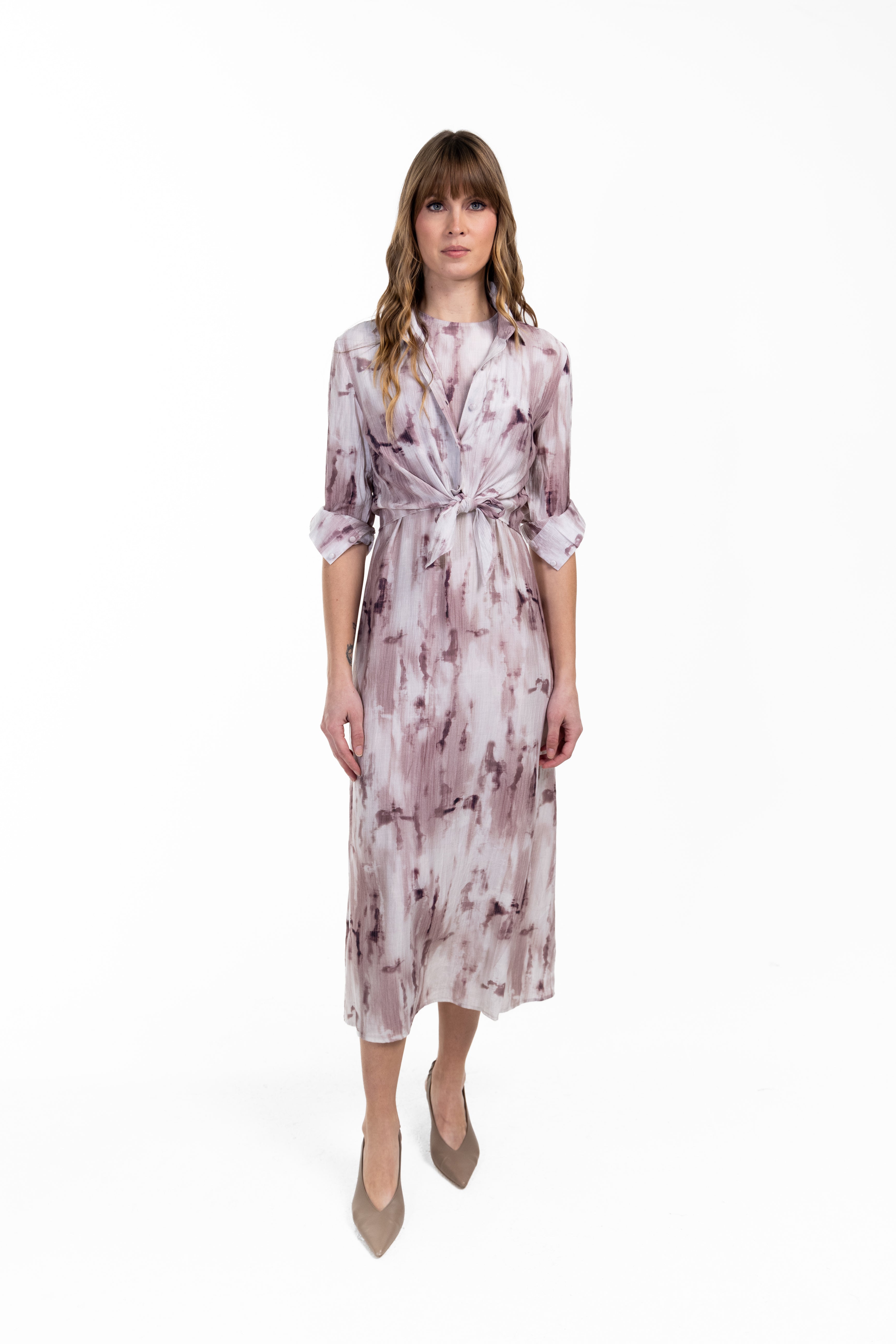 Tie-Dye Sleeveless Dress