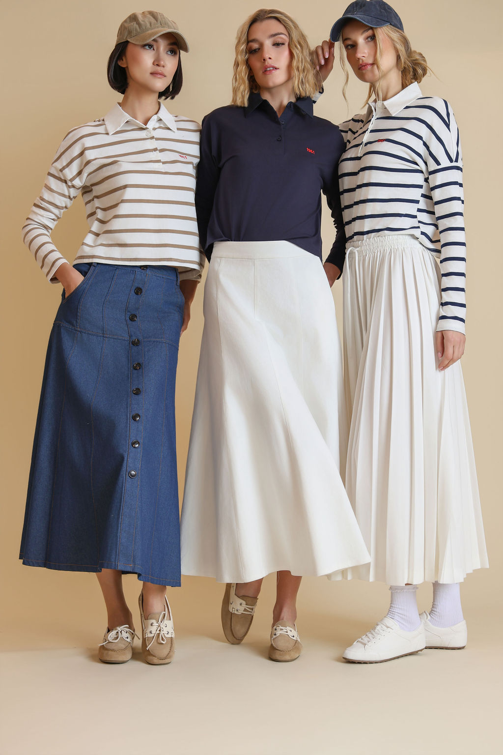 Striped Collared Tee