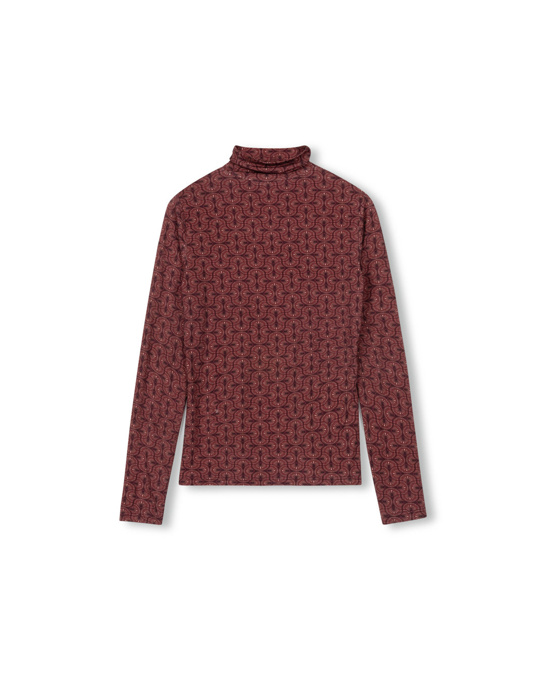 Coyler Printed Turtleneck