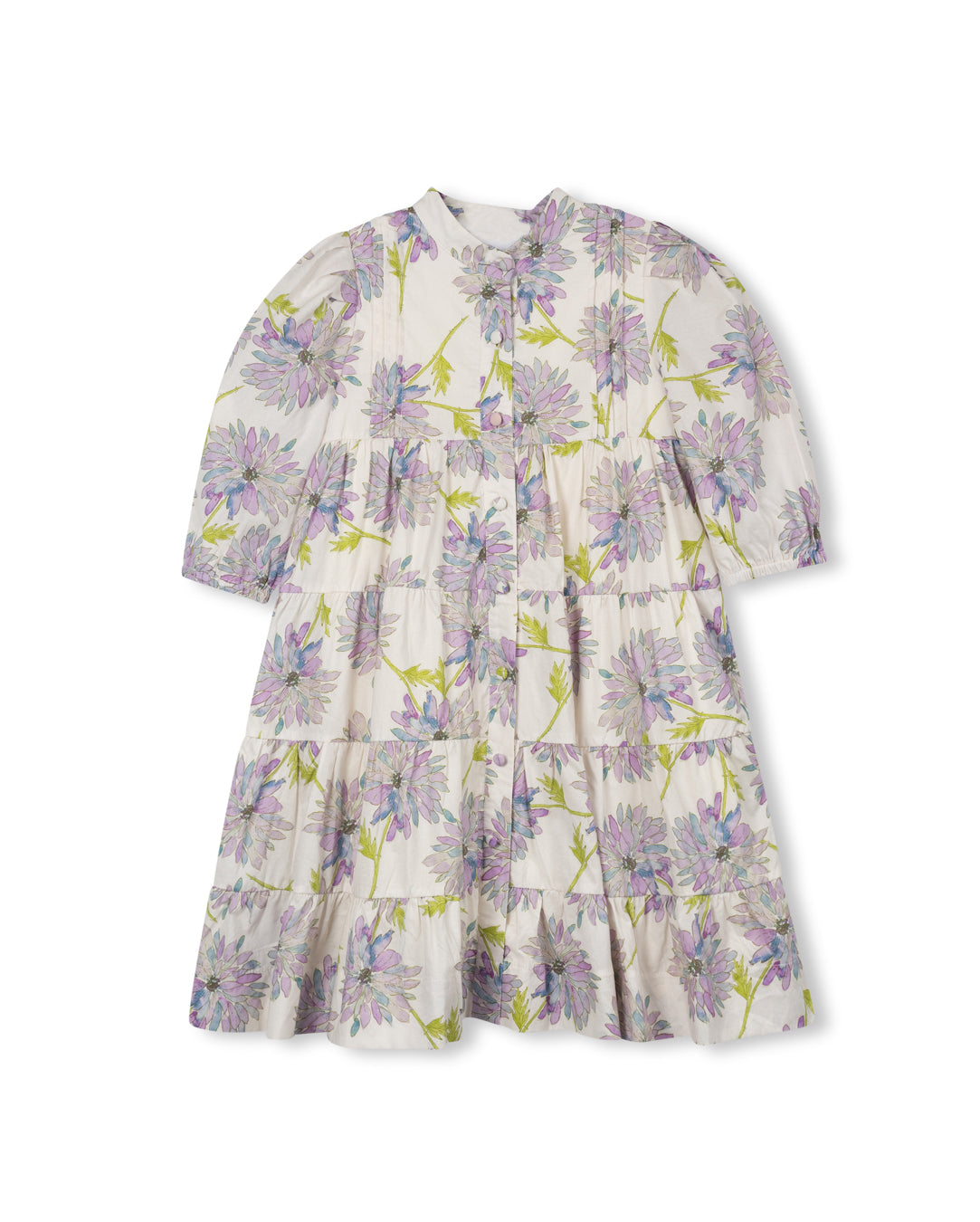 Tiered Full Floral Dress