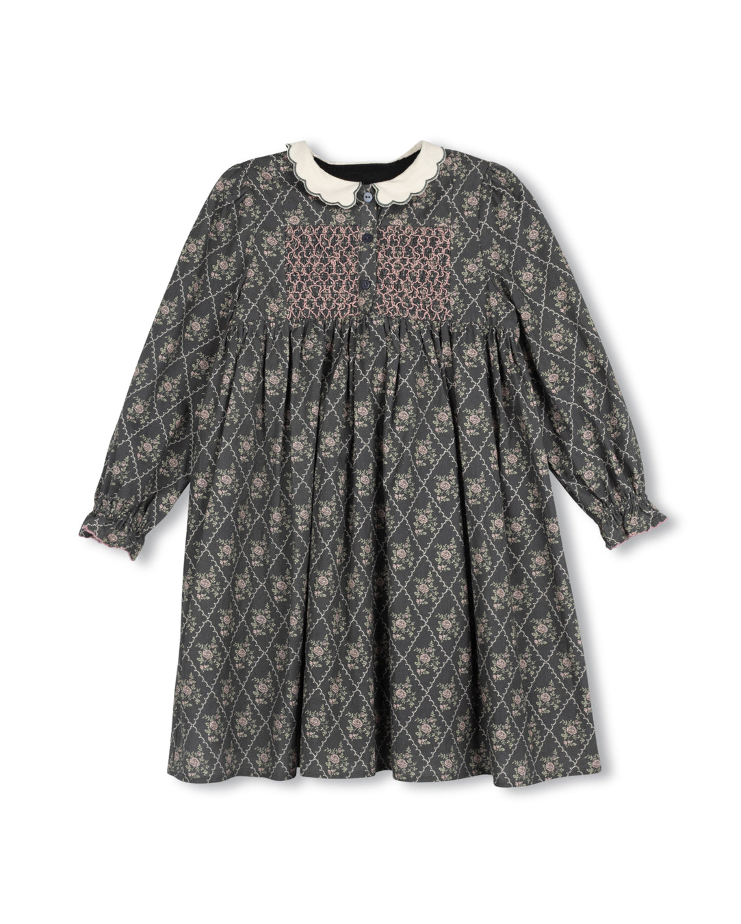 Stir Scalloped Collar Dress