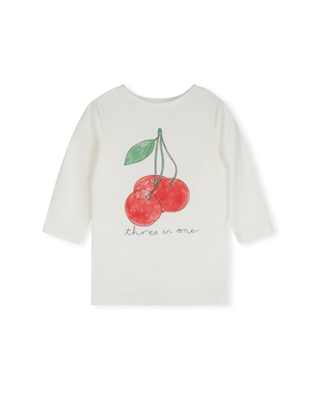 Water Printed Cherry Tee - Junees
