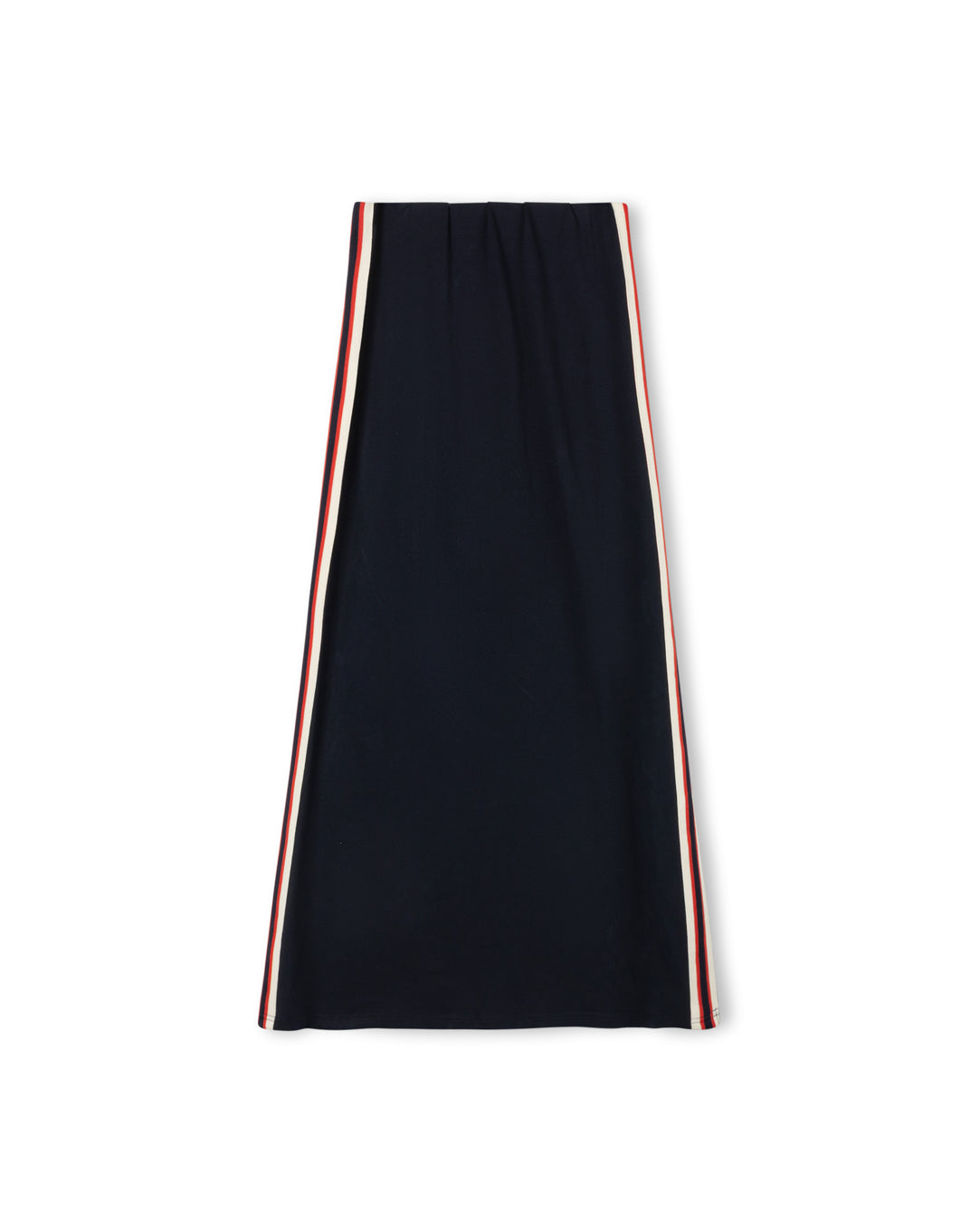 Straight Side Stripe Skirt