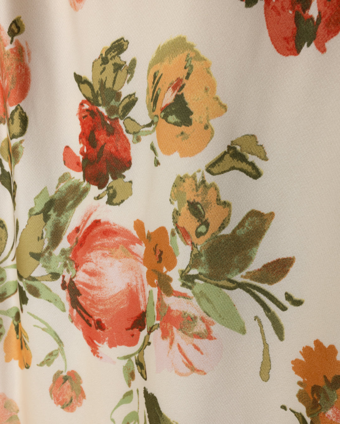 Kenn Silk Printed Skirt