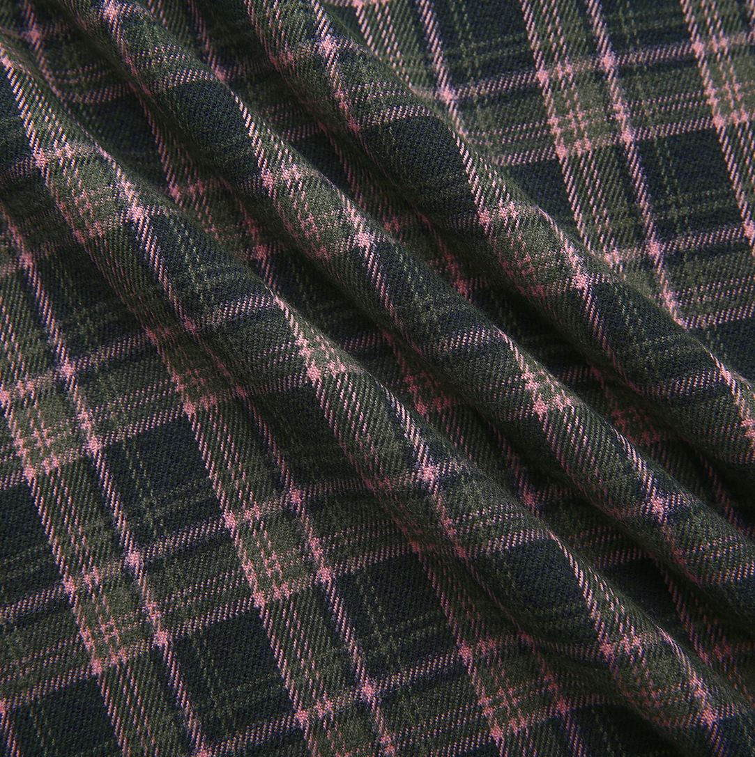 Plaid Buckle Detailed Skirt