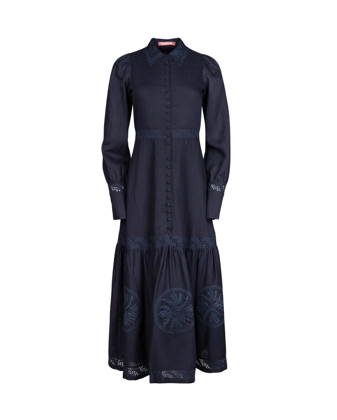 Mint Collar Dress - Junees