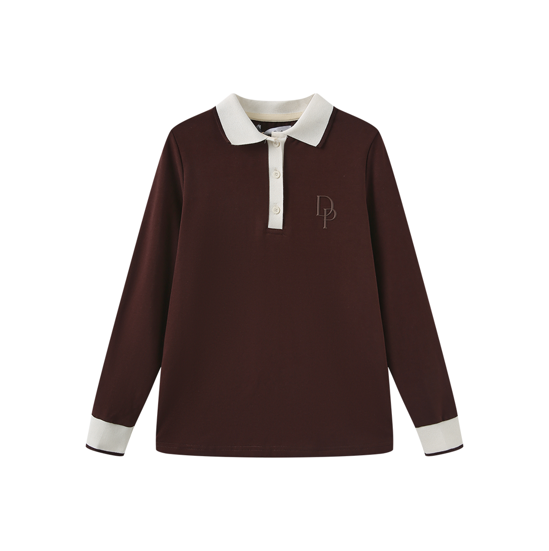 Striped Collared Polo