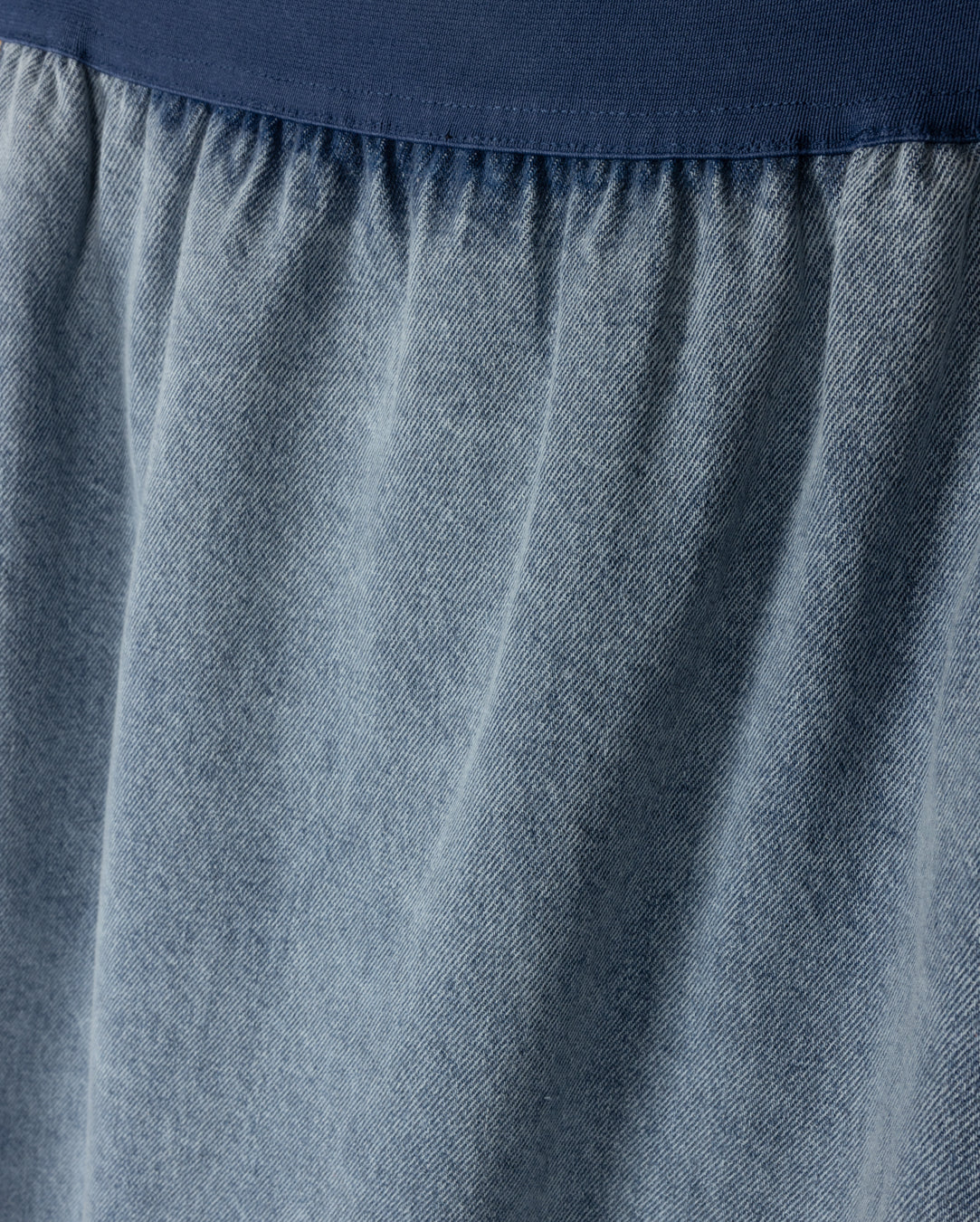 Denim Elastic Straight Skirt - Junees