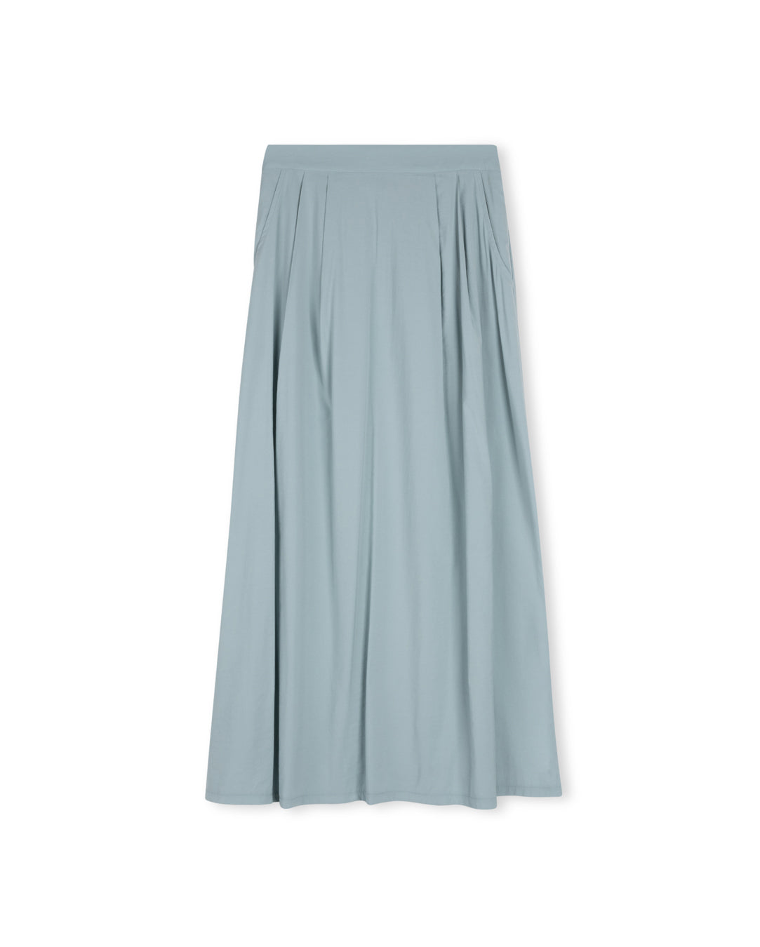 Poplin Flowy Skirt W-19752