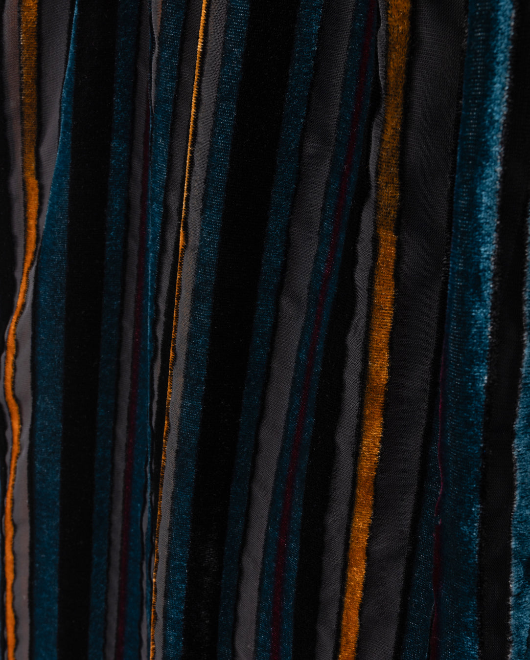 Mesh Pleat Front Skirt W-20728