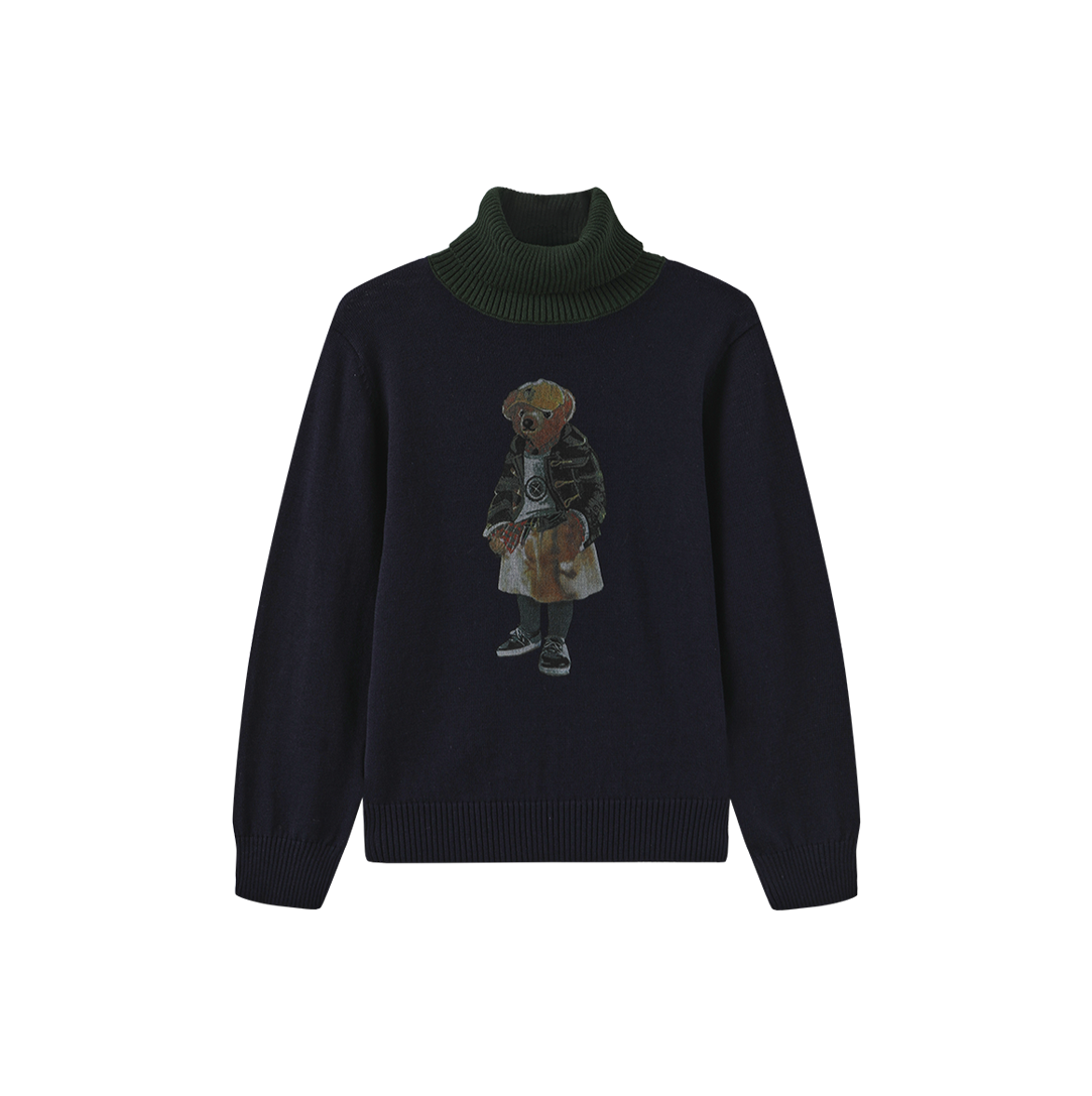 Tanvi Contrast Neck Turtleneck