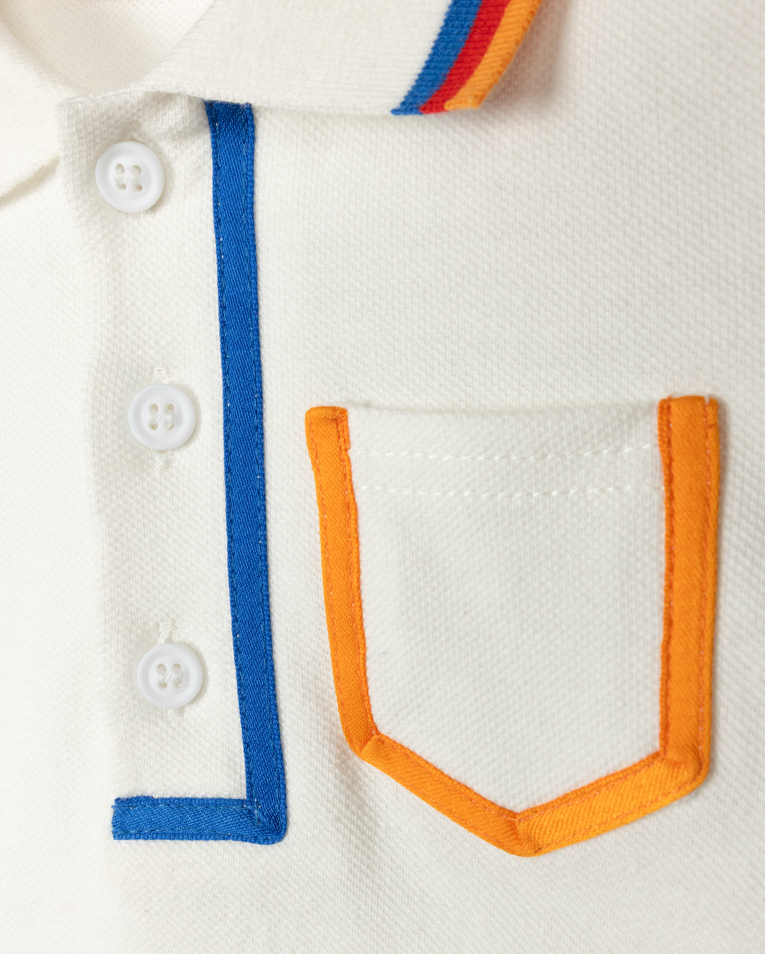 Pique Trimming Polo - Junees