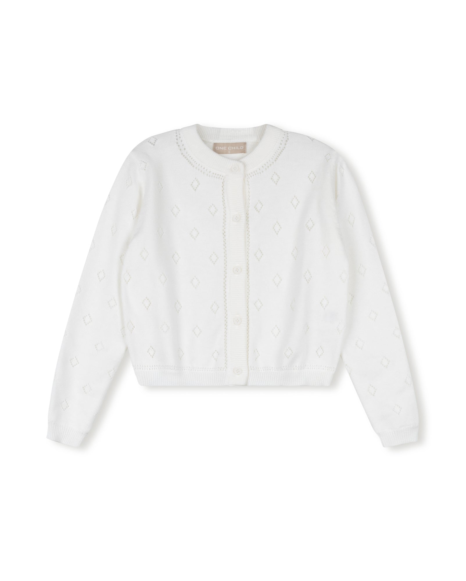 Tip Pointelle Cardigan - Junees