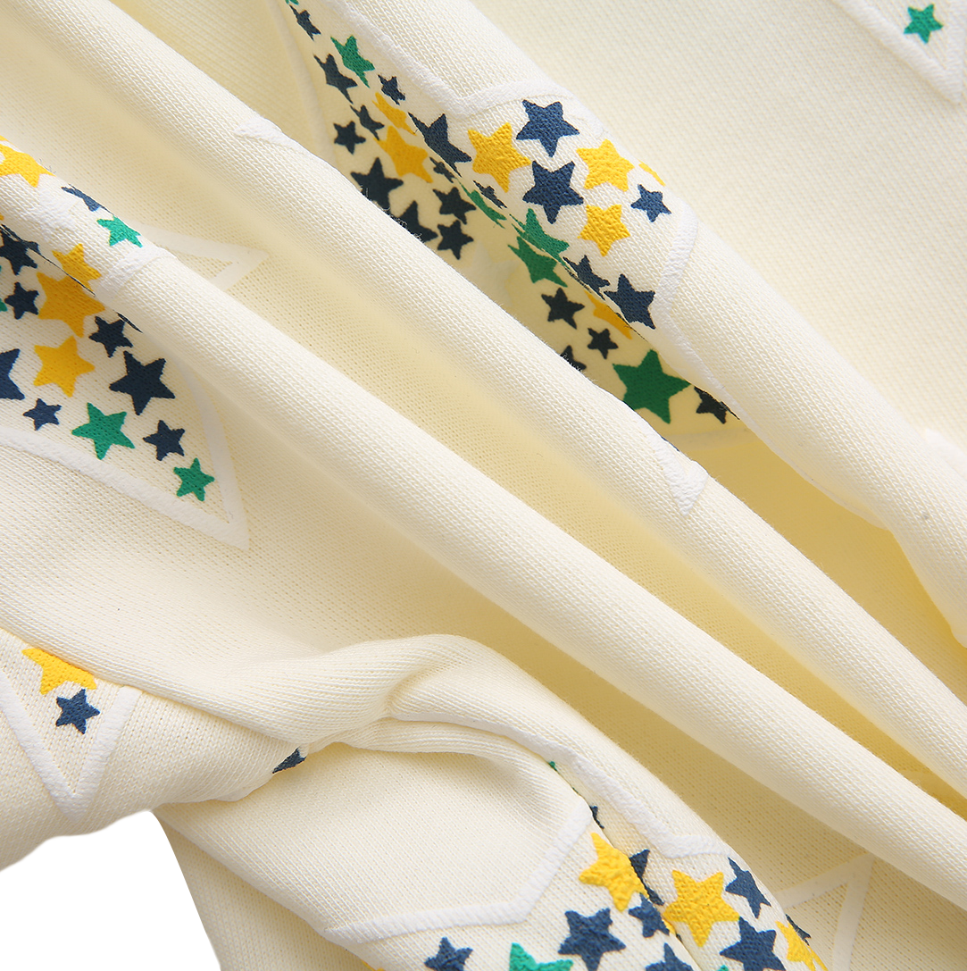 Love Star Print Sweatshirt And Leggings