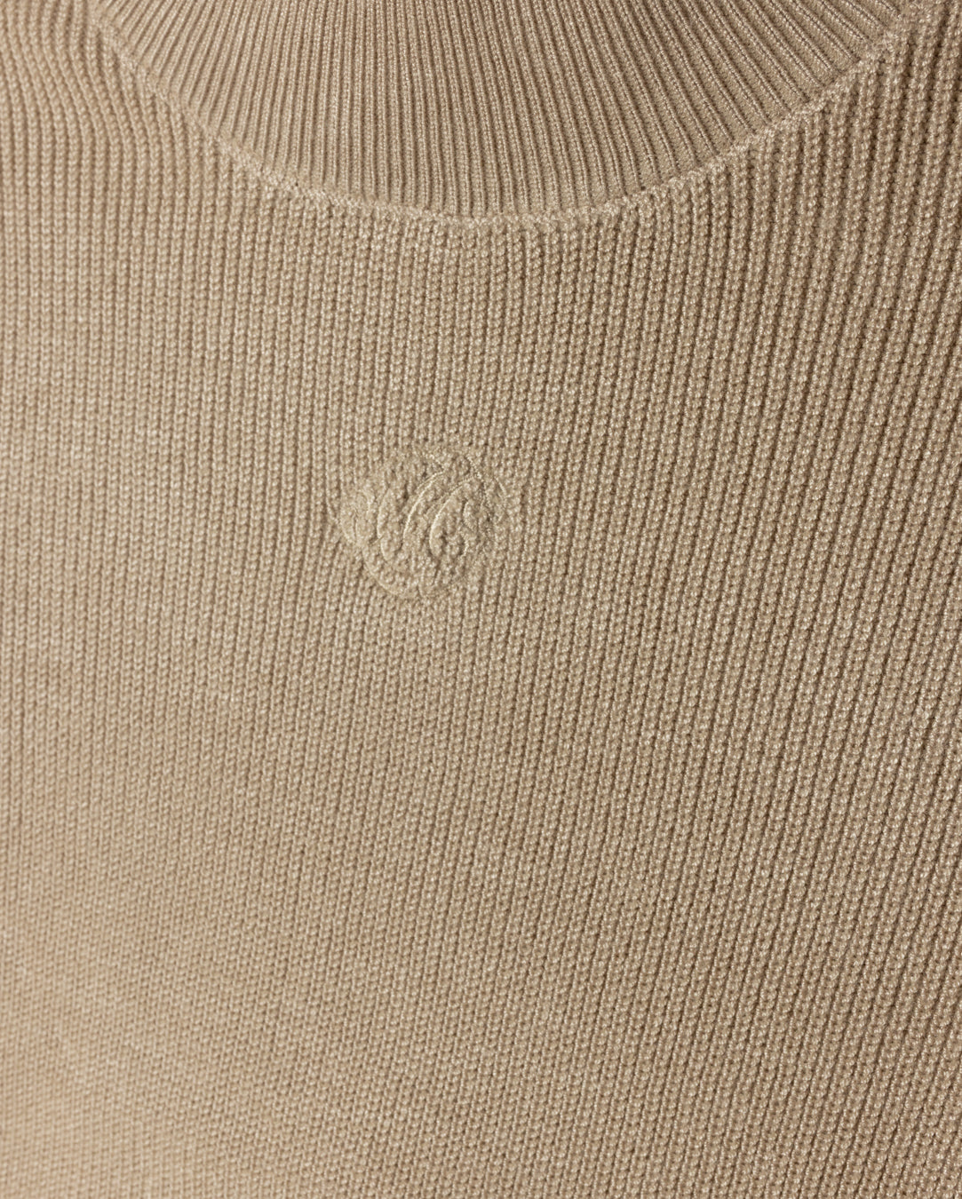 Marley Ruffle Knit Mock Neck