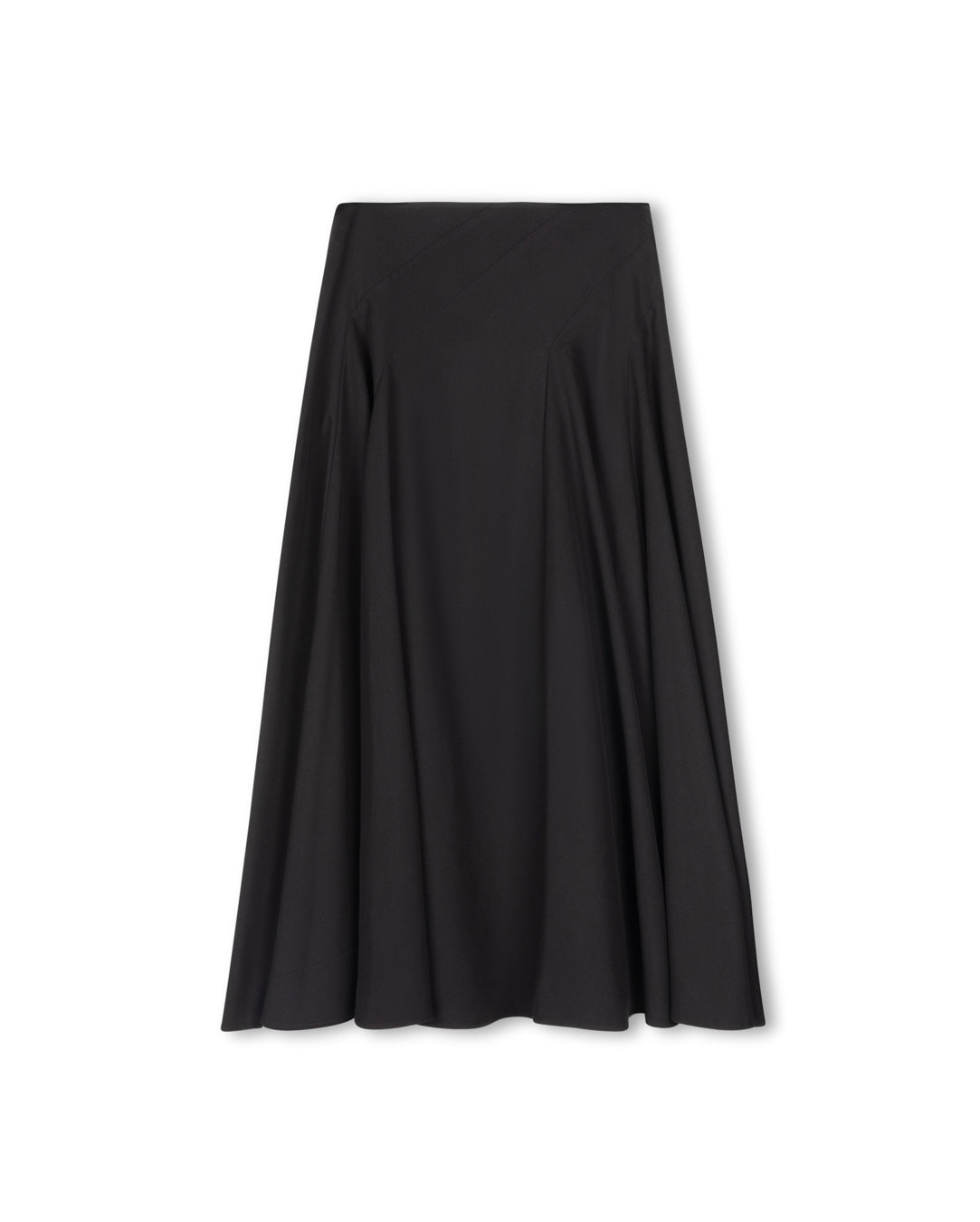 Doris Plaid Panel Skirt W-22382